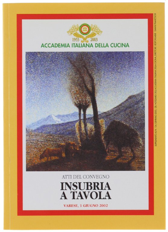 INSUBRIA A TAVOLA. Atti del Convegno - Varese, 1 giugno …