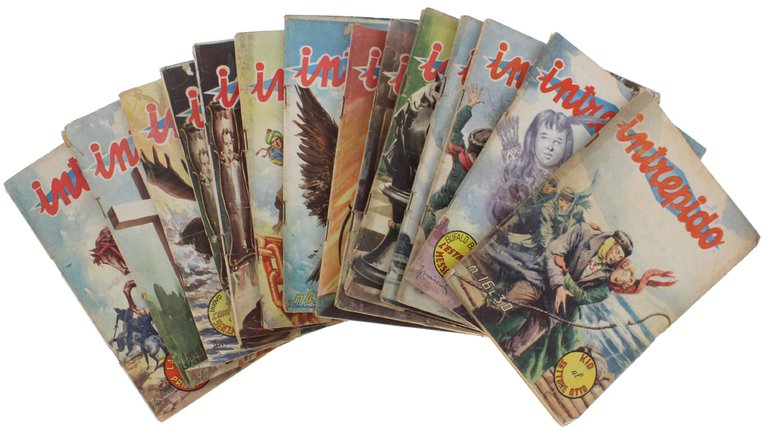 INTREPIDO. F.to libretto. Anno 1956 N. 16 20 21 27 …
