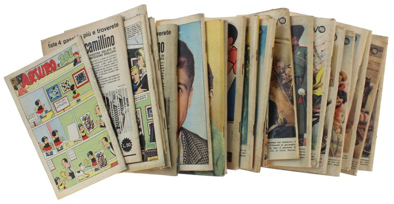 INTREPIDO. F.to libretto. Anno 1962 N. 4 7 8 9 …