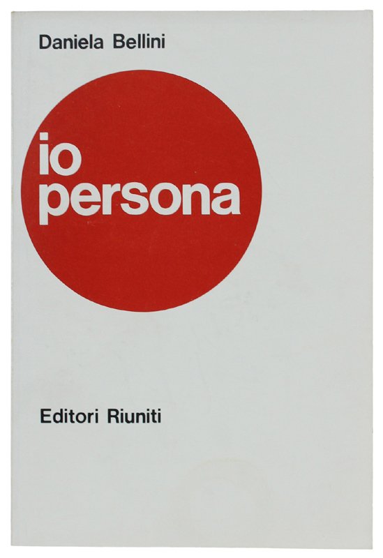 IO, PERSONA [volume come nuovo]