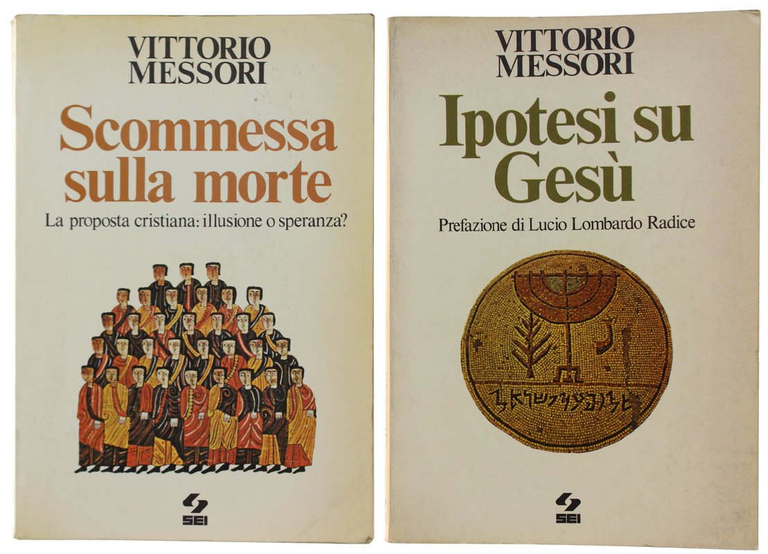 IPOTESI SU GESU' + SCOMMESSA SULLA MORTE (offerta: 2 volumi)