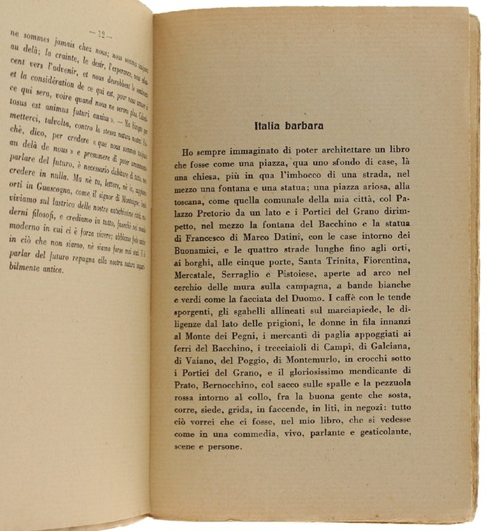 ITALIA BARBARA [1a edizione, freschissimo]
