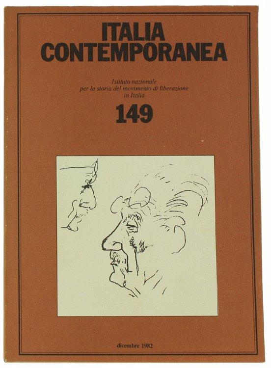 ITALIA CONTEMPORANEA n. 149. Dicembre 1982.