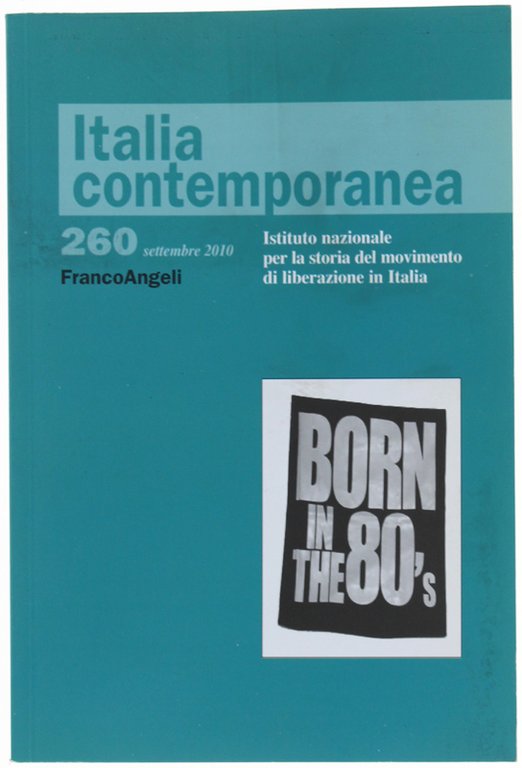 ITALIA CONTEMPORANEA n. 260 - settembre 2010