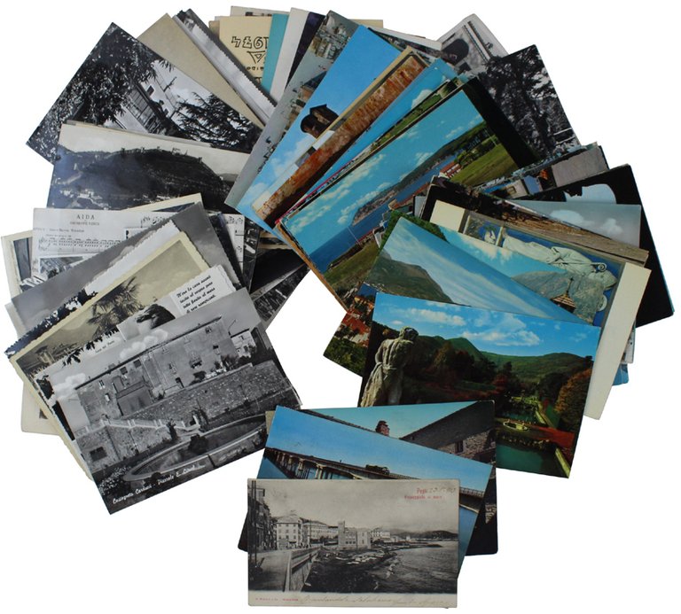 ITALIA PITTORESCA : LOTTO DI 125 CARTOLINE VIAGGIATE 1930/80 CIRCA. | Immagine Gallery 3
