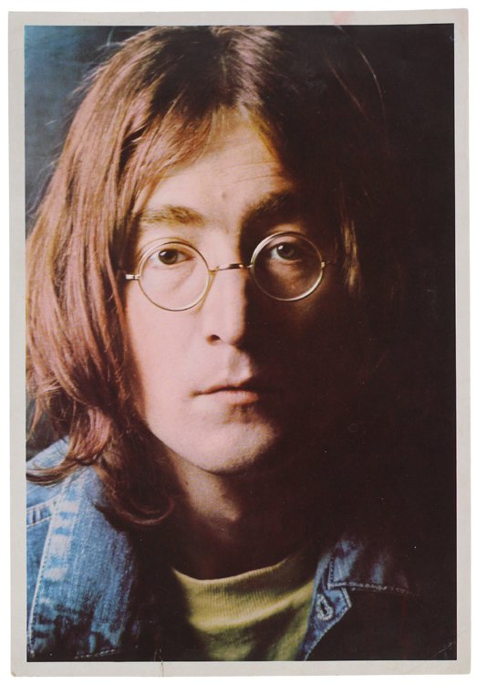 JOHN LENNON - RITRATTO : STAMPAA COLORI.