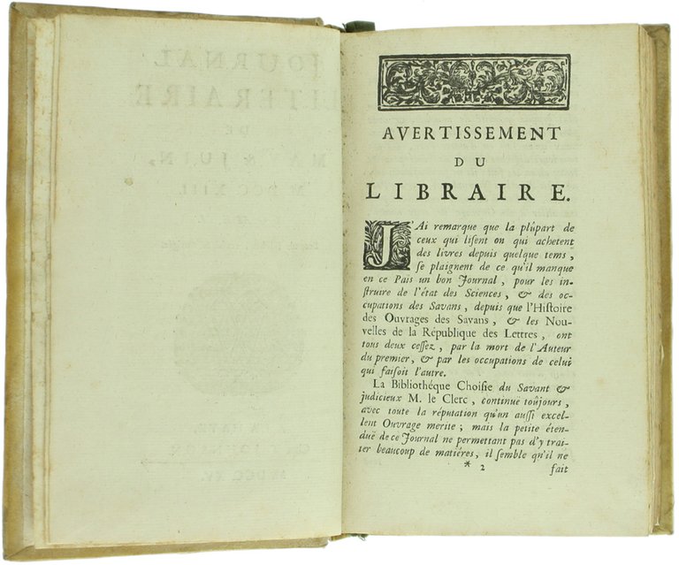 JOURNAL LITERAIRE DE MAY & JUIN, M.DCC.XIII - Tome I … | Immagine Gallery 8