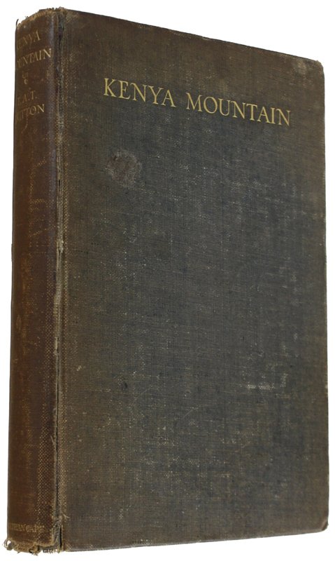 KENYA MOUNTAIN. With an introduction by Hilaire Belloc