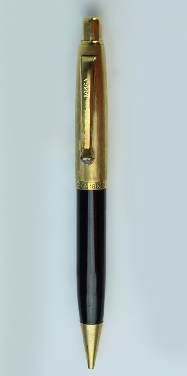 KOSCA Penna Portamina cappuccio oro 18 KR. Nuova.