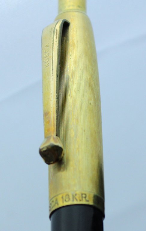 KOSCA Penna Portamina cappuccio oro 18 KR. Nuova.