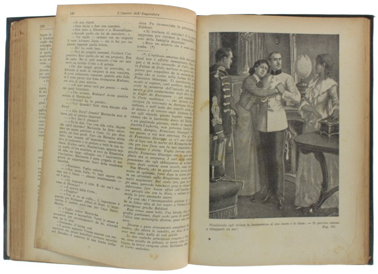 L'AMANTE DELL'IMPERATORE. Romanzo della Corte Imperiale di Vienna. Con illustrazioni …