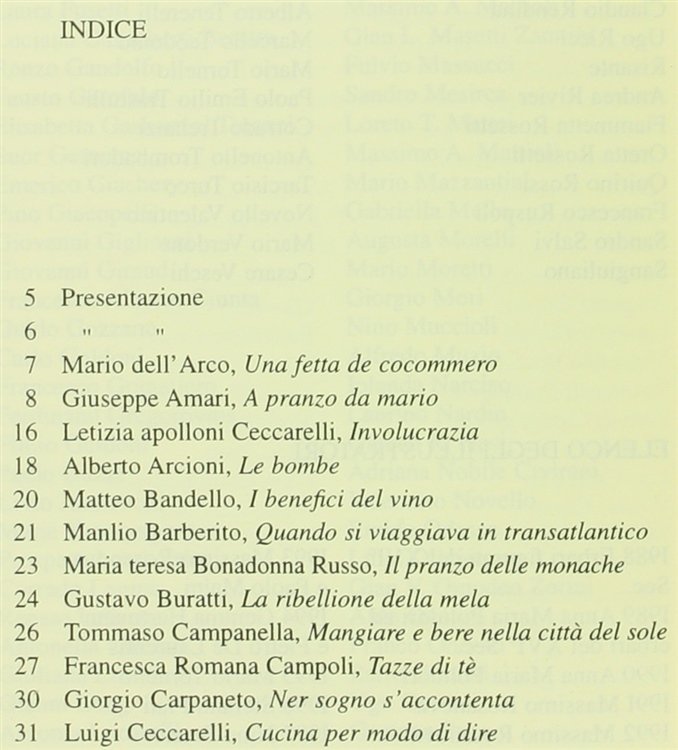 L'APOLLO BUONGUSTAIO. Almanacco gastronomico per l'anno 1997 ideato da Mario …