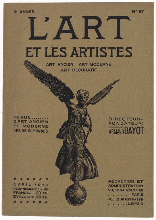 L'ART ET LES ARTISTES. 9e Année (1913) - N° 97.