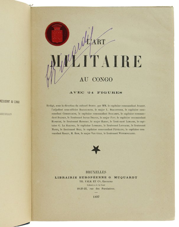 L'ART MILITAIRE AU CONGO avec 24 figures [edition originale] | Immagine Gallery 2