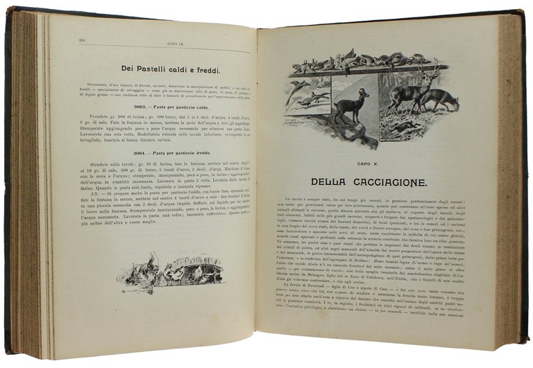 L'ARTE CUCINARIA IN ITALIA. Trattato teorico pratico e dimostrativo della …