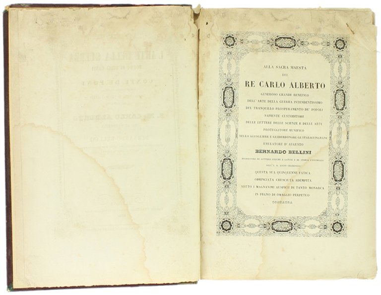 L'ARTE DELLA GUERRA. Poema in dieci canti del Conte Du …