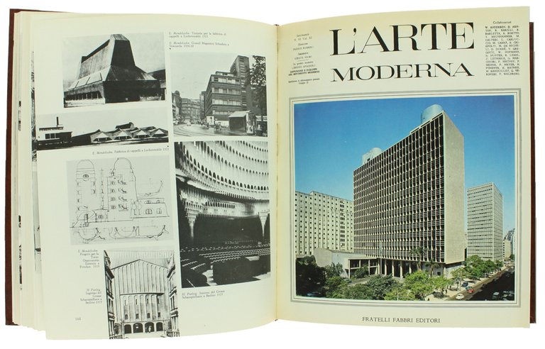 L'ARTE MODERNA. Volume XI: ARCHITETTURA, URBANISTICA E DISEGNO INDUSTRIALE.