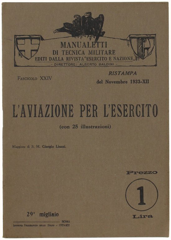 L'AVIAZIONE PER L'ESERCITO.