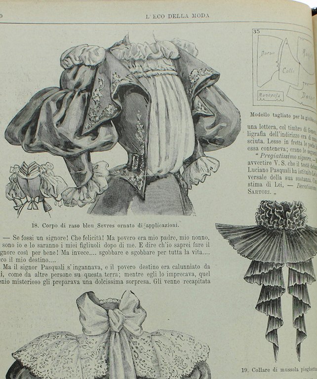 L'ECO DELLA MODA - Annata 1896 completa | Immagine Gallery 10