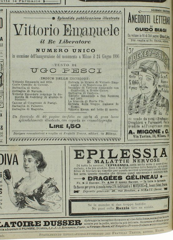 L'ECO DELLA MODA - Annata 1896 completa | Immagine Gallery 12