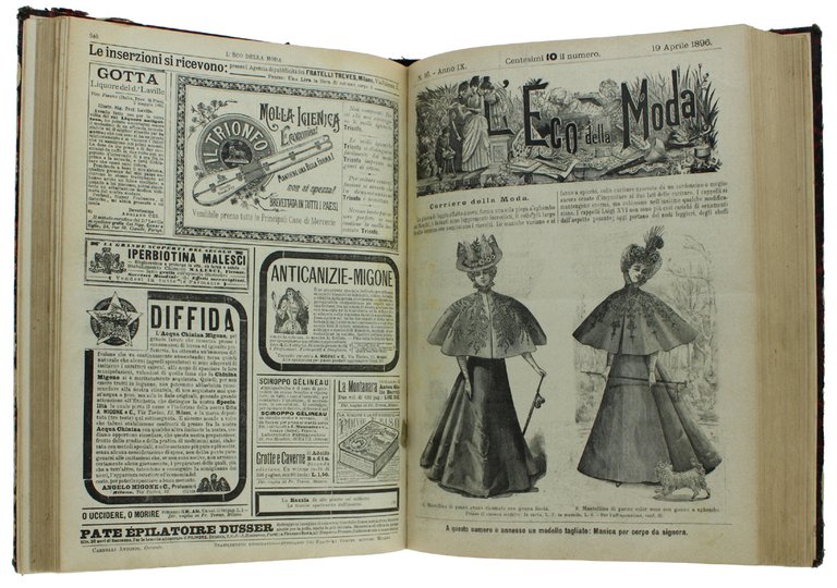 L'ECO DELLA MODA - Annata 1896 completa | Immagine Gallery 2