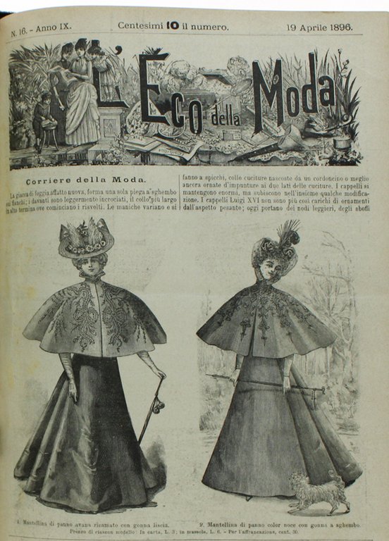 L'ECO DELLA MODA - Annata 1896 completa | Immagine Gallery 9