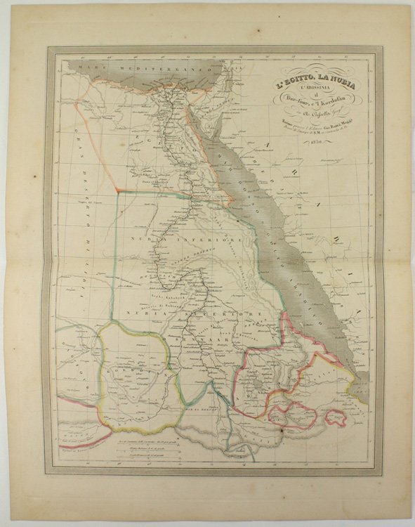 L'EGITTO, LA NUBIA, L'ABISSINIA, IL DAR-FOUR, E 'L KORDOFAN - …