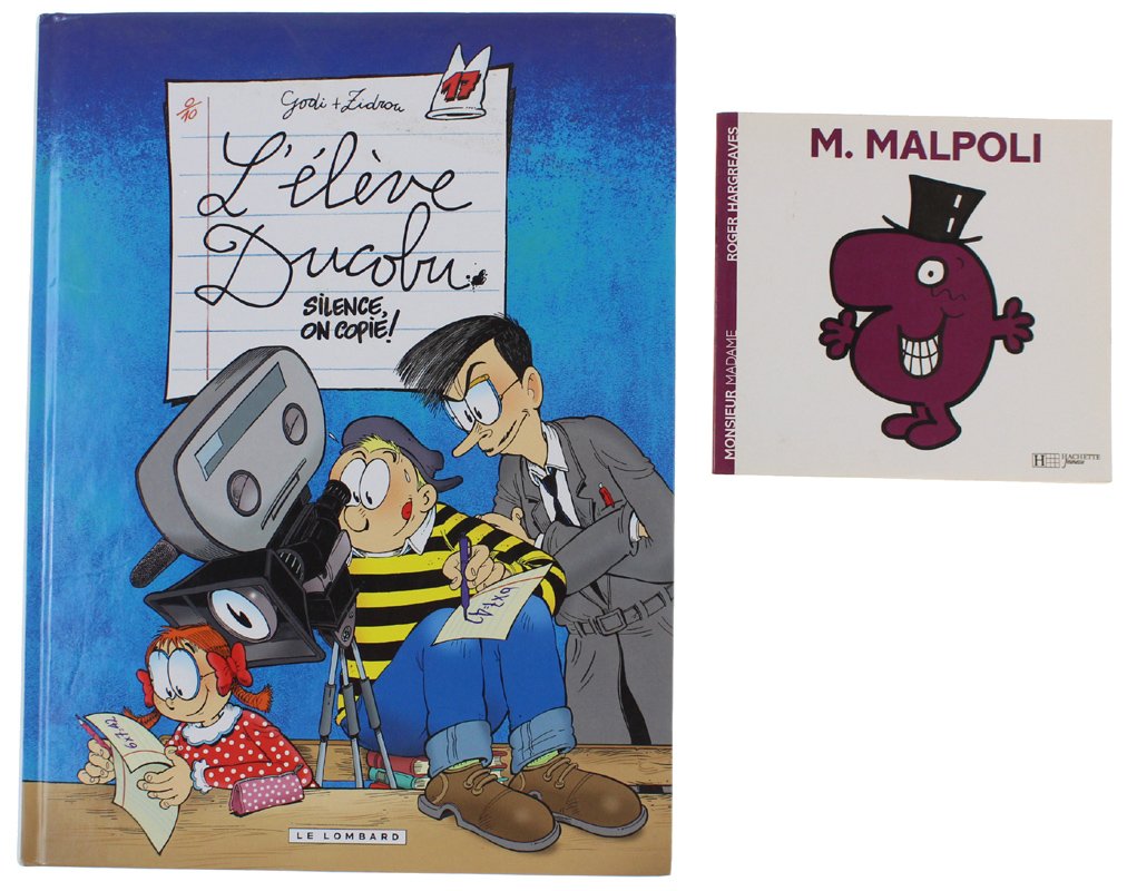 L'ELEVE DUCOBU 17 + M.MALPOLI [les 2 ensemble] | Immagine principale