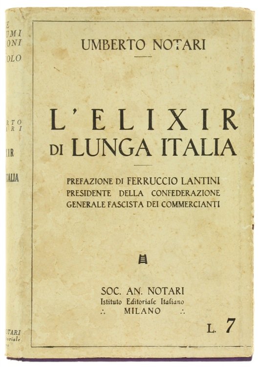 L'ELIXIR DI LUNGA ITALIA.