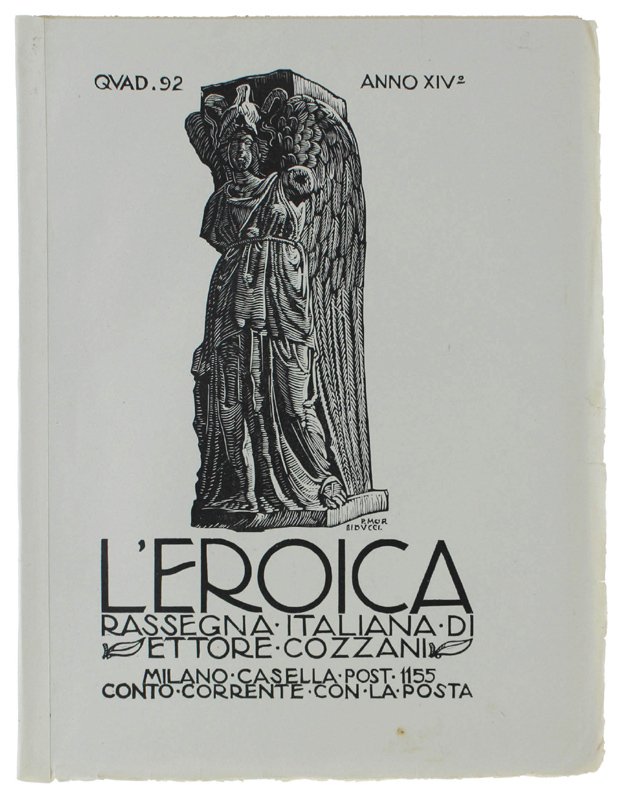 L'EROICA. Rassegna Italiana. Anno XIV - Quaderno 92