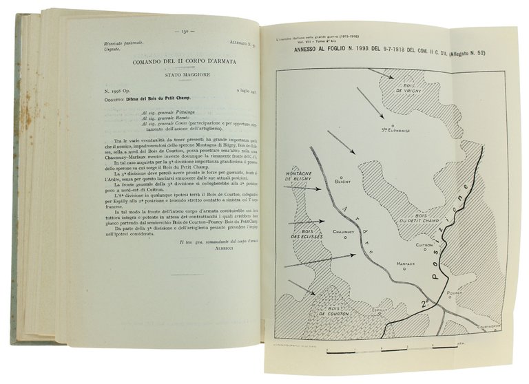 L'ESERCITO ITALIANO NELLA GRANDE GUERRA (1915-1918). VOL. VII. LE OPERAZIONI …