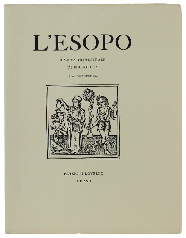 L'ESOPO. Rivista trimestrale di bibliofilia. N. 20 - Dicembre 1983