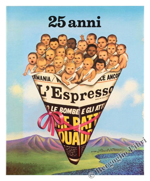 L'ESPRESSO - 25 ANNI: 1955-1980.