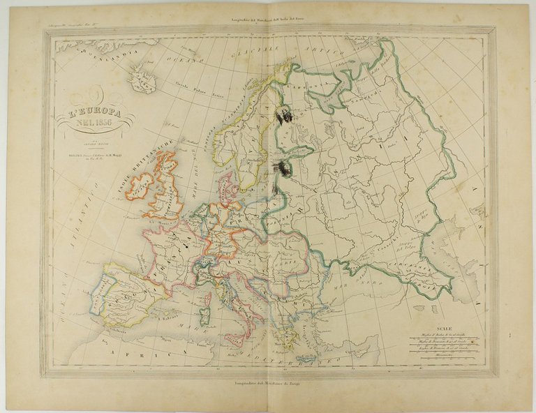 L'EUROPA NEL 1856.