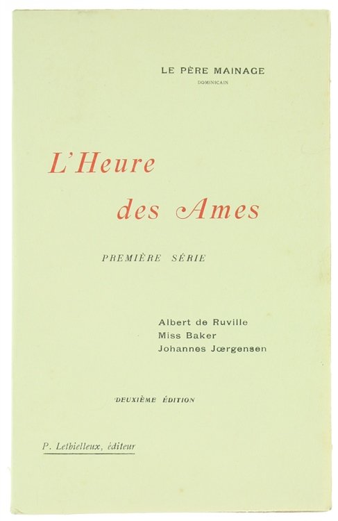 L'HEURE DES AMES.