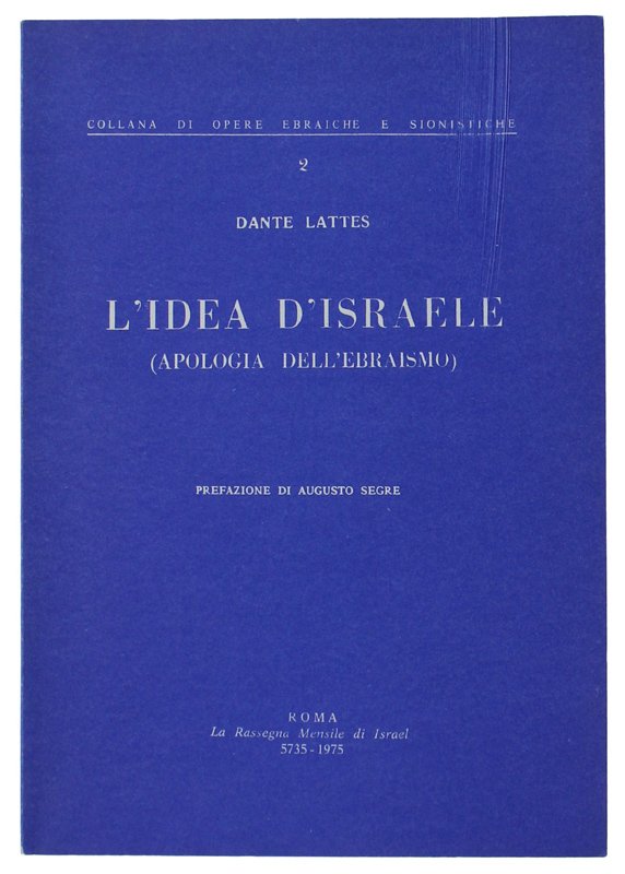 L'IDEA D'ISRAELE (apologia dell'ebraismo)