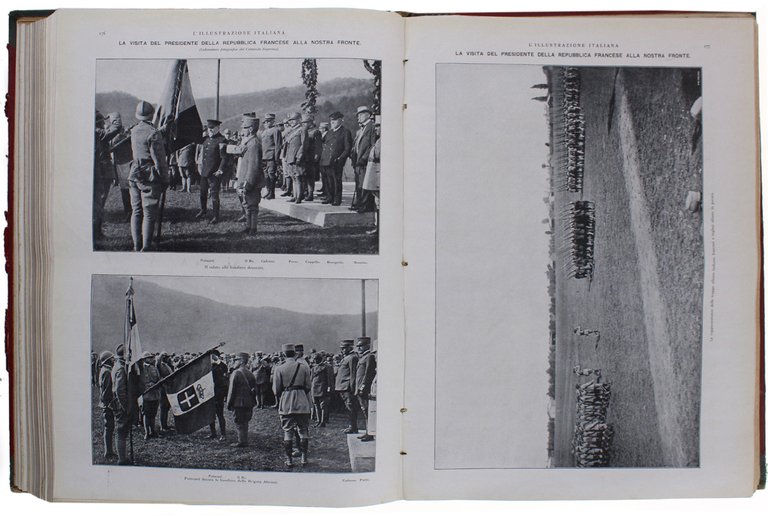 L'ILLUSTRAZIONE ITALIANA. Annata 1917 (50 numeri rilegati in 1 volume)