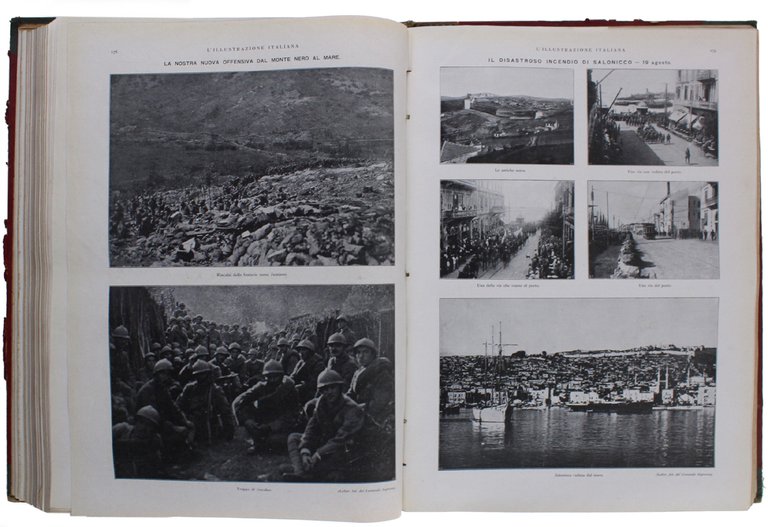 L'ILLUSTRAZIONE ITALIANA. Annata 1917 (50 numeri rilegati in 1 volume)