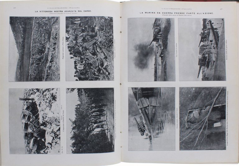 L'ILLUSTRAZIONE ITALIANA. Annata 1917 (50 numeri rilegati in 1 volume)