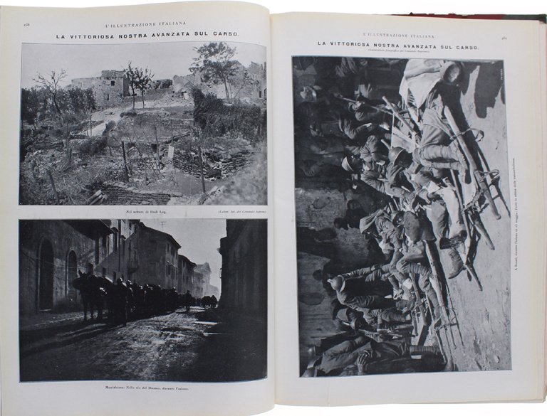L'ILLUSTRAZIONE ITALIANA. Annata 1917 (50 numeri rilegati in 1 volume)