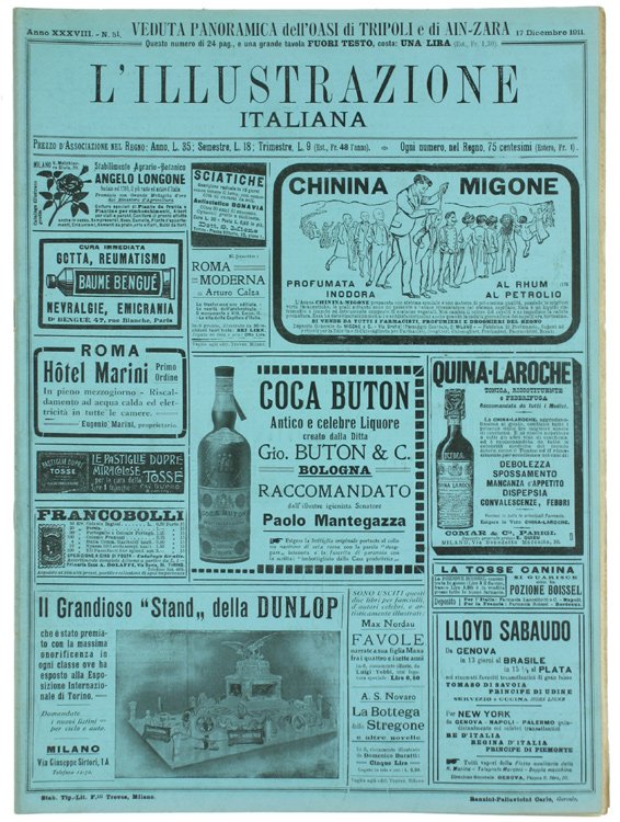 L'ILLUSTRAZIONE ITALIANA. Anno 1911 [18 numeri]