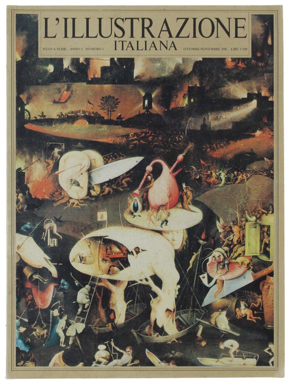 L'ILLUSTRAZIONE ITALIANA Nuova Serie Anno 1 - Numero n.1. Ottobre -Novembre 1981