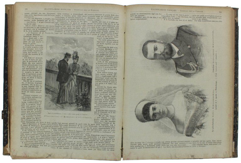 L'ILLUSTRAZIONE POPOLARE. Annata 1894 completa in 47 numeri consecutivi.