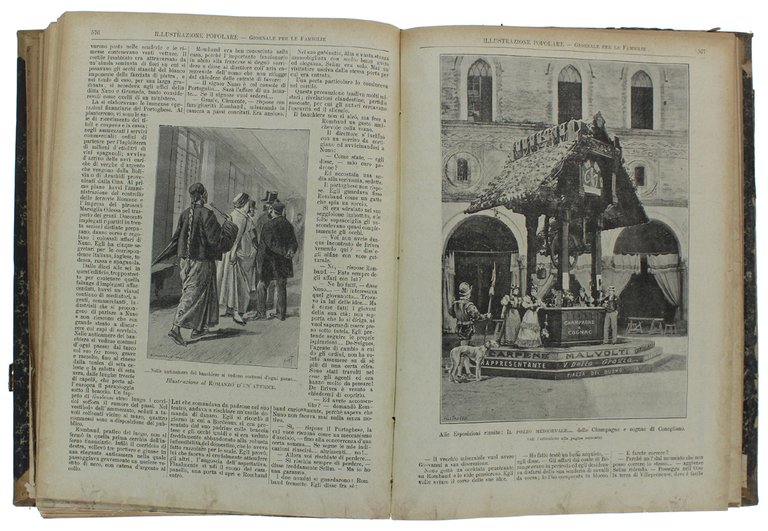L'ILLUSTRAZIONE POPOLARE. Annata 1894 completa in 47 numeri consecutivi.