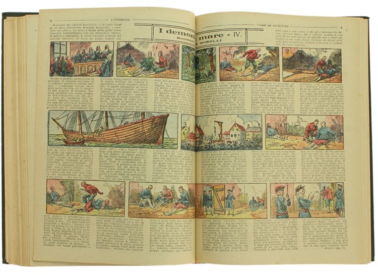 L'INTREPIDO. Avventure - Viaggi - Esplorazioni. Annata completa 1925.