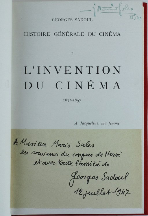 L'INVENTION DU CINÉMA 1832-1897.