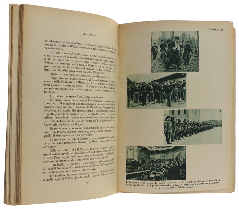 L'ITALIA NELLA GRANDE GUERRA. Prefazione del gen. Aldo Cabiati