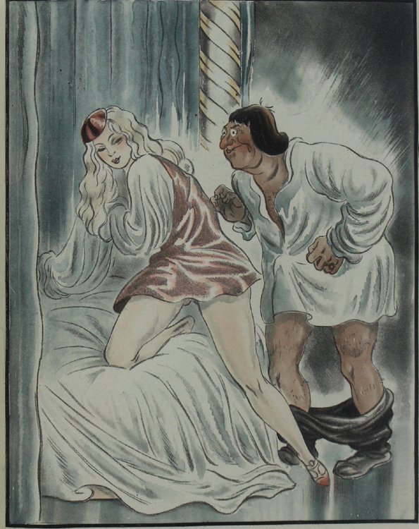 L'OEUVRE DU DIVIN ARETIN. LES RAGIONAMENTI illustrés de gravures sur …