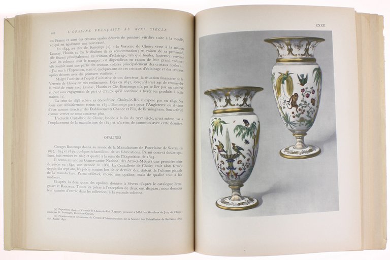 L'OPALINE FRANÇAISE AU XIX SIECLE.