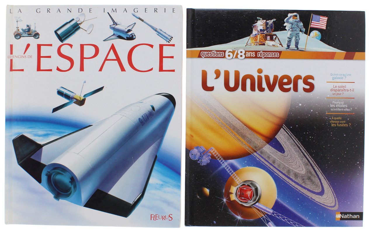 L'UNIVERS + LES ENGINS DE L'ESPACE [offre de 2 volumes … | Immagine principale